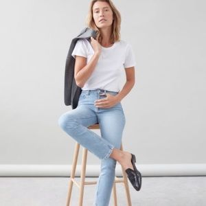 Everlane high rise denim